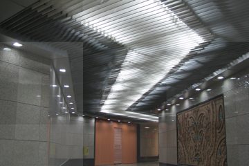 سقف کاذب ایستگاه متروی شریعتی