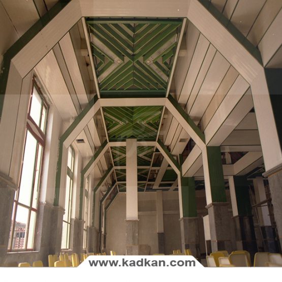 سقف کاذب ایستگاه راه اهن تهران